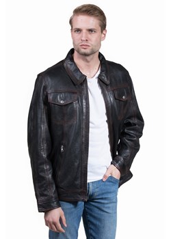 Męska kurtka skórzana ROCCO ze sklepu David Ryan w kategorii Kurtki męskie - zdjęcie 143290809