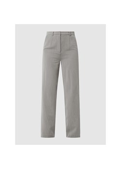 Spodnie w stylu Marleny Dietrich ze wzorem w jodełkę model ‘Lessa’ ze sklepu Peek&Cloppenburg  w kategorii Spodnie damskie - zdjęcie 143292646