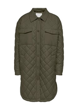 Płaszcz pikowany "Newtanzia" w kolorze ciemnozielonym ze sklepu Limango Polska w kategorii Płaszcze damskie - zdjęcie 143340455