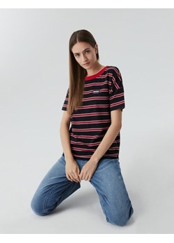 Koszulka EJLA Czerwony-Granat XS ze sklepu Diverse w kategorii Bluzki damskie - zdjęcie 143347128