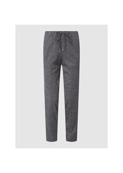 Luźne spodnie z mieszanki żywej wełny model ‘Cary’ ze sklepu Peek&Cloppenburg  w kategorii Spodnie damskie - zdjęcie 143392277