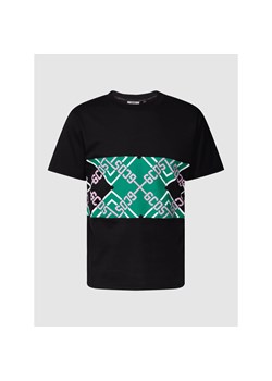 T-shirt z nadrukiem z logo model ‘Tartan’ ze sklepu Peek&Cloppenburg  w kategorii T-shirty męskie - zdjęcie 143392288