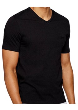 T-shirt męski Hugo Boss V-neck Black ze sklepu dewear.pl w kategorii T-shirty męskie - zdjęcie 143422185