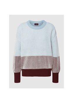 Sweter z dzianiny w stylu Colour Blocking model ‘LT AUG’ ze sklepu Peek&Cloppenburg  w kategorii Swetry damskie - zdjęcie 143427027