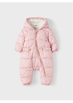 NAME IT Kombinezon zimowy 13205119 Różowy Regular Fit ze sklepu MODIVO w kategorii Odzież dla niemowląt - zdjęcie 143436817