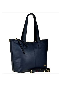 Vezze włoska torebka shopper skórzana granat ze sklepu melon.pl w kategorii Torby Shopper bag - zdjęcie 143449039