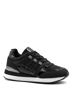 Czarne sznurowane buty BIG STAR BSKK274110 ze sklepu NESCIOR w kategorii Buty sportowe damskie - zdjęcie 143450459