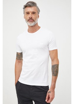 BOSS t-shirt bawełniany (3-pack) kolor biały gładki 50475284 ze sklepu ANSWEAR.com w kategorii T-shirty męskie - zdjęcie 143492186