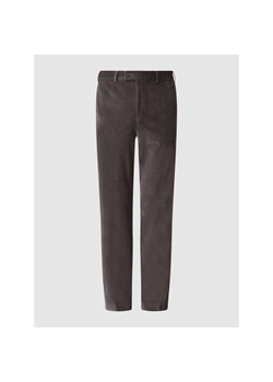 Spodnie o kroju regular fit ze sztruksu model ‘Parma’ ze sklepu Peek&Cloppenburg  w kategorii Spodnie męskie - zdjęcie 143522499