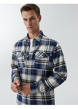 Koszula FOSTER LG Niebieski-Biały M ze sklepu Diverse w kategorii Koszule męskie - zdjęcie 143530145