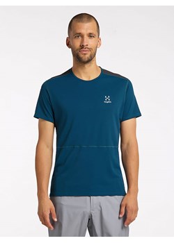 Haglöfs Koszulka funkcyjna &quot;Lim Crown&quot; w kolorze antracytowo-morskim ze sklepu Limango Polska w kategorii T-shirty męskie - zdjęcie 143559199