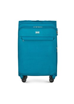 Średnia walizka miękka jednokolorowa ze sklepu WITTCHEN w kategorii Walizki - zdjęcie 143566558