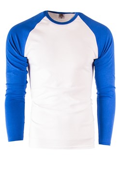 Bluza męska bez kaptura baseball long Indigo ze sklepu Risardi w kategorii Bluzy męskie - zdjęcie 143583239