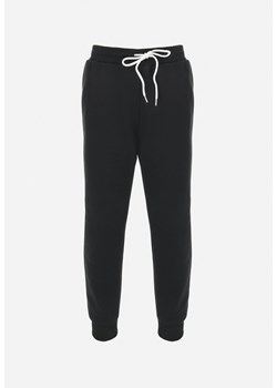 Czarne Spodnie Dresowe Achanassa ze sklepu Born2be Odzież w kategorii Spodnie męskie - zdjęcie 143591625