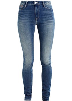 jeansy damskie tommy hilfiger xf0xf00616 niebieskie ze sklepu Royal Shop w kategorii Jeansy damskie - zdjęcie 143596919