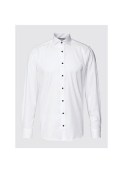 Koszula biznesowa o kroju body fit z fakturowanym wzorem model ‘Royal’ ze sklepu Peek&Cloppenburg  w kategorii Koszule męskie - zdjęcie 143628866