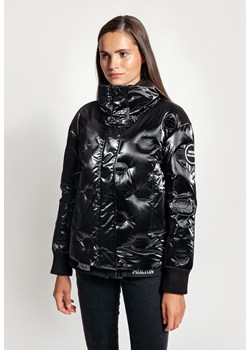 Czarna, puchowa, błyszcząca kurtka z naturalnym puchem ze sklepu Molton w kategorii Kurtki damskie - zdjęcie 143630429
