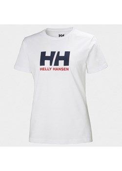 Damski t-shirt z nadrukiem HELLY HANSEN HH LOGO T-SHIRT ze sklepu Sportstylestory.com w kategorii Bluzki damskie - zdjęcie 143631535