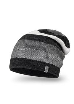 Przejściowa męska czapka w paski ze sklepu PaMaMi w kategorii Czapki zimowe męskie - zdjęcie 143653436