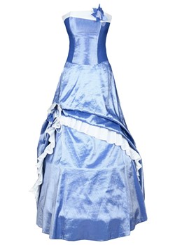 Sukienka FSU074 CHABROWY JASNY  EKRI ze sklepu fokus.pl w kategorii Sukienki - zdjęcie 143665066