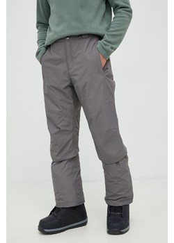 Columbia spodnie Bugaboo kolor szary ze sklepu ANSWEAR.com w kategorii Spodnie męskie - zdjęcie 143708036