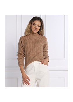 HUGO Wełniany sweter Sandricky | Regular Fit ze sklepu Gomez Fashion Store w kategorii Swetry damskie - zdjęcie 143716547