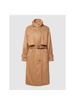 Płaszcz z paskiem z materiału model ‘Kirklees’ ze sklepu Peek&Cloppenburg  w kategorii Płaszcze damskie - zdjęcie 143732656