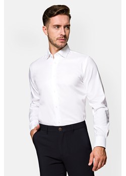 Koszula Biała Almansa Regular ze sklepu Lancerto S.A. w kategorii Koszule męskie - zdjęcie 143759947