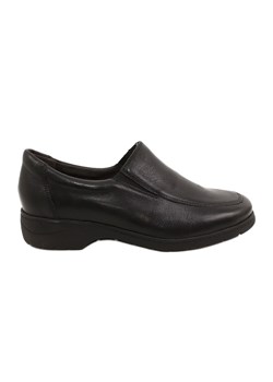 Caprice buty wsuwane damskie 24350 tegość H czarne ze sklepu ButyModne.pl w kategorii Mokasyny damskie - zdjęcie 143762448