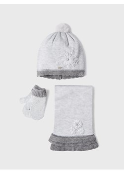 Zestaw czapka szalik i rękawiczki MAYORAL - 10280 Perla 62 ze sklepu eobuwie.pl w kategorii Odzież dla niemowląt - zdjęcie 143774749