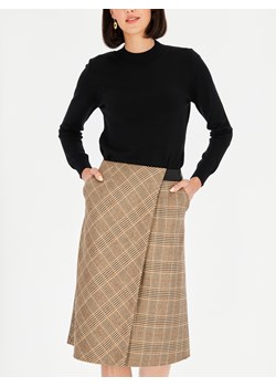 Spódnica w brązową kratę L'AF Pegi ze sklepu Eye For Fashion w kategorii Spódnice - zdjęcie 143824007