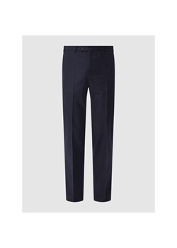 Spodnie do garnituru o kroju regular fit z żywej wełny model 'Piacenza' ze sklepu Peek&Cloppenburg  w kategorii Spodnie męskie - zdjęcie 143826479