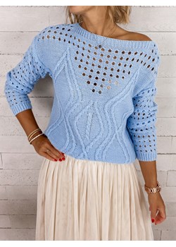 sweter chuck błękitny uni ze sklepu UBRA w kategorii Swetry damskie - zdjęcie 144089455
