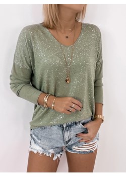 bluzka tosse khaki one size ze sklepu UBRA w kategorii Bluzki damskie - zdjęcie 144091676