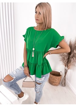 bluzka booble zielona uni ze sklepu UBRA w kategorii Bluzki damskie - zdjęcie 144092526
