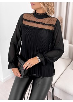 bluzka vala czarna one size ze sklepu UBRA w kategorii Bluzki damskie - zdjęcie 144094697