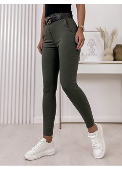 spodnie andalusia khaki l/40 ze sklepu UBRA w kategorii Spodnie damskie - zdjęcie 144095289