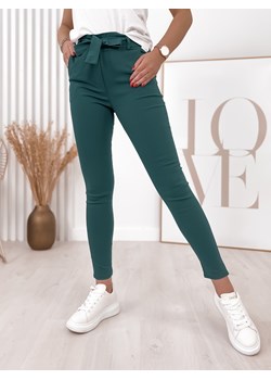 spodnie pylos turkusowe m/38 ze sklepu UBRA w kategorii Spodnie damskie - zdjęcie 144095466