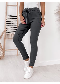 spodnie bolt grafitowe uni ze sklepu UBRA w kategorii Spodnie damskie - zdjęcie 144095917