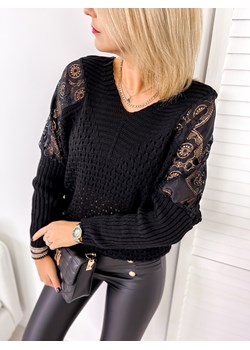sweter perugia czarny uni ze sklepu UBRA w kategorii Swetry damskie - zdjęcie 144095977