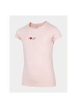 Koszulka dziewczęca HJZ22 JTSD005 4F ze sklepu SPORT-SHOP.pl w kategorii Bluzki dziewczęce - zdjęcie 144149665