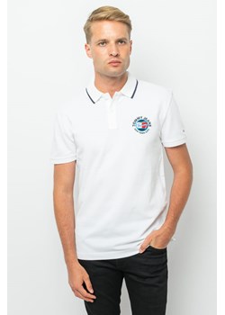 polo męskie tommy hilfiger dm0dm11340 białe ze sklepu Royal Shop w kategorii T-shirty męskie - zdjęcie 144150976
