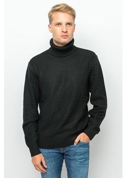sweter męski armani exchange 6lzm1l zmy1z czarny ze sklepu Royal Shop w kategorii Swetry męskie - zdjęcie 144151028