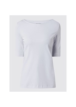 T-shirt z dekoltem w łódkę ze sklepu Peek&Cloppenburg  w kategorii Bluzki damskie - zdjęcie 144278418