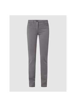 Spodnie o kroju skinny fit z dodatkiem streczu ze sklepu Peek&Cloppenburg  w kategorii Spodnie damskie - zdjęcie 144278758