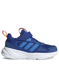 Buty adidas Ozelle Running Lifestyle Elastic Lace With Top Strap GY7113 - niebieskie ze sklepu streetstyle24.pl w kategorii Buty sportowe dziecięce - zdjęcie 144288659