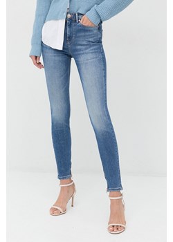 Guess jeansy damskie high waist ze sklepu ANSWEAR.com w kategorii Jeansy damskie - zdjęcie 144356837