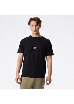 Koszulka męska New Balance MT23514BK – czarna ze sklepu New Balance Poland w kategorii T-shirty męskie - zdjęcie 144423328