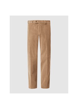Spodnie o kroju regular fit ze sztruksu model ‘Parma’ ze sklepu Peek&Cloppenburg  w kategorii Spodnie męskie - zdjęcie 144433217