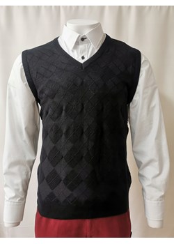 Kamizelka Hugo - czarny - L ze sklepu Swetry Lasota w kategorii Kamizelki męskie - zdjęcie 144439737